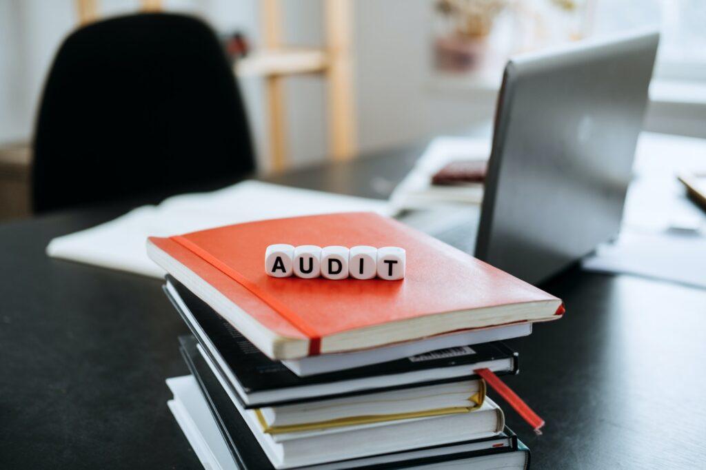 Audit accounting concept. Accounting and auditing. Audit examination